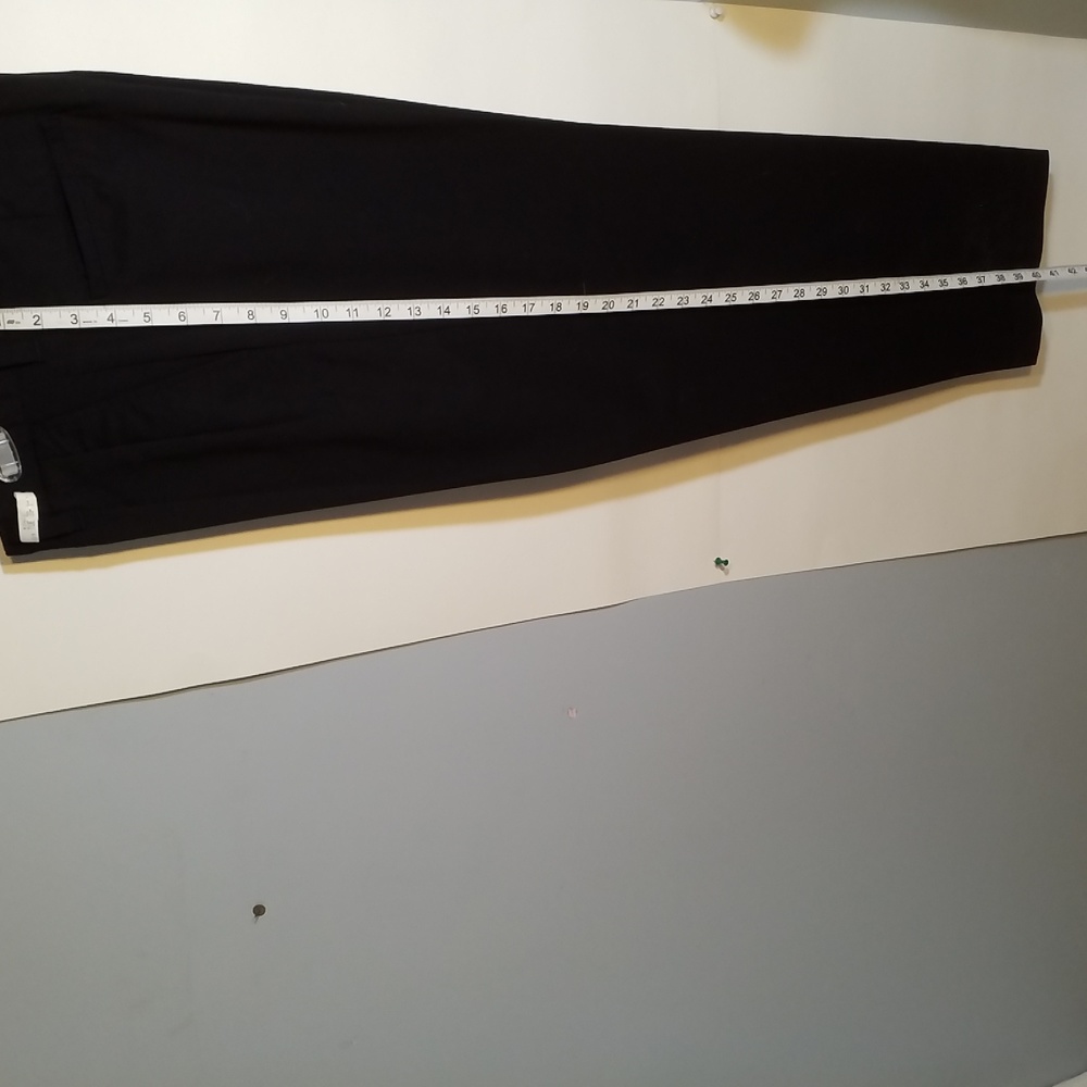 GAP PANTS WOOL DRESS SLACKS 32/30 Black - Picture 4 of 6